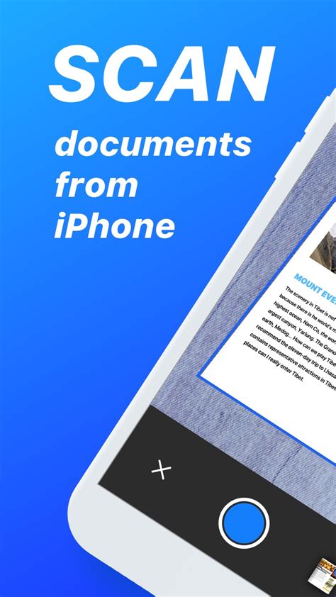 Iphone Scanner Now Scan Pdf Document