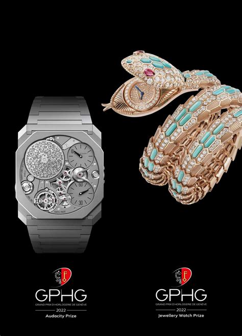 Bulgari Bvlgari Sparkled At Grand Prix Dhorlogerie De Geneve