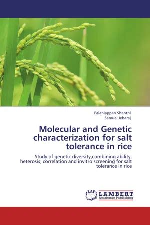 Pdf Molecular And Genetic Characterization For Salt Tolerance In Rice