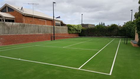 Synthetic Grass Tennis Courts Geelong - Grass Roots Synthetic Lawns