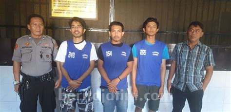 Polisi Ringkus Tiga Sahabat Saat Pesta Sabu