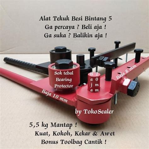 Jual Alat Tekuk Besi Bending Besi Beton Iron Bender Mm Shopee