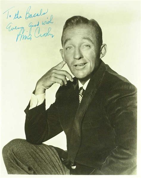 Singer, Actor BING CROSBY - Photo Signed