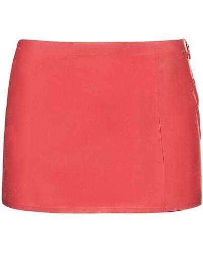 Red Miaou Skirts For Women Lyst