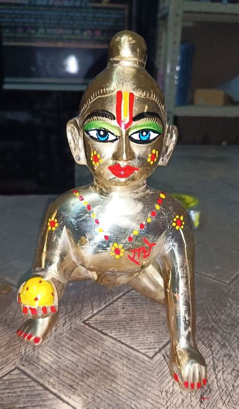 Laddu Gopal In Brass 9inch And 3kg Home At Rs 2901 Piece In Aligarh