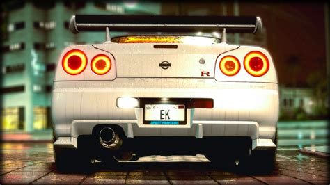 Keeping It Clean Nissan Skyline Gtr R34 Build Nfs 2015 Youtube