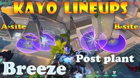 Valorant Top Kayo Post Plant Molly Lineups On Breeze Kayo Lineups