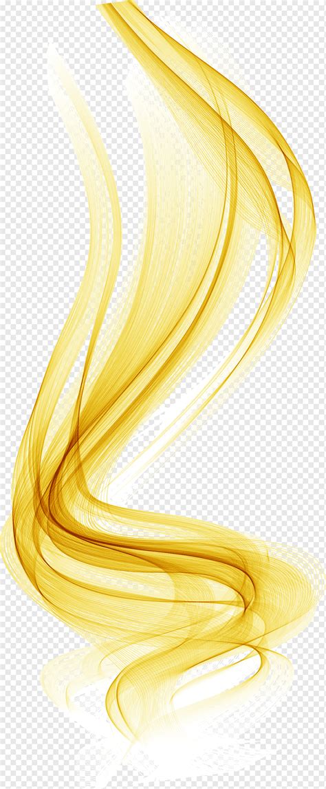 Golden Flare Curve Golden Shine Curve Png PNGWing