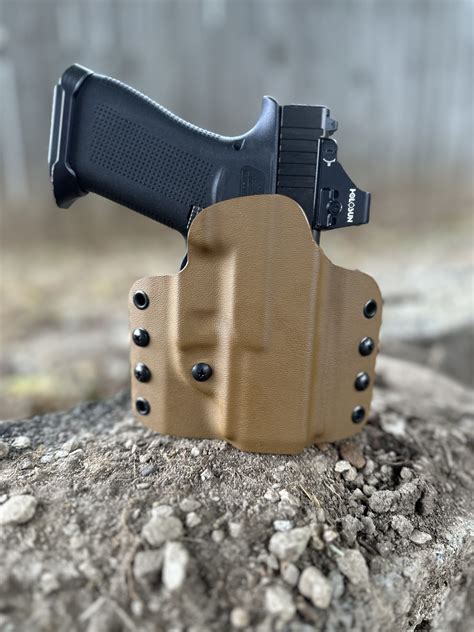 Glock 43x Owb Kydex Holster Made In U S A Lifetime Warranty