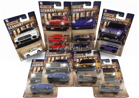 Mattel hot wheels Mercedes benz Set Assortment Pieces Best Of Germany Series Různé