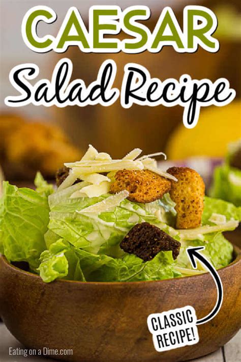 Easy Caesar Salad Recipe The Best Caesar Salad Recipe