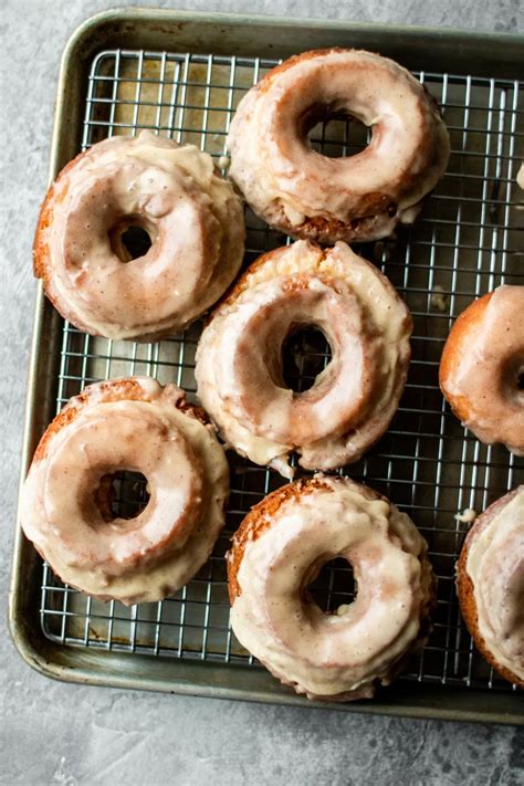 Old Fashioned Sour Cream Donuts With Coffee Glaze Recipe Sour Cream