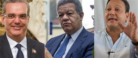 L Abinader 50 Leonel 36 6 y Abel 10 8 según nueva encuesta Al Minuto