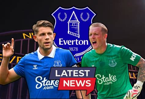 Everton Pickford Tarkowski In Screaming Match Vs Nottingham Forest