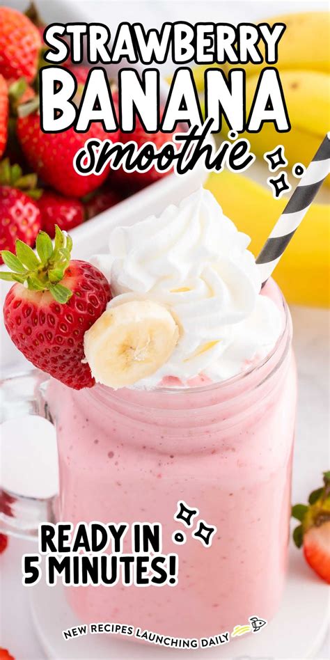 Strawberry Banana Smoothie Recipe With Orange Juice Artofit