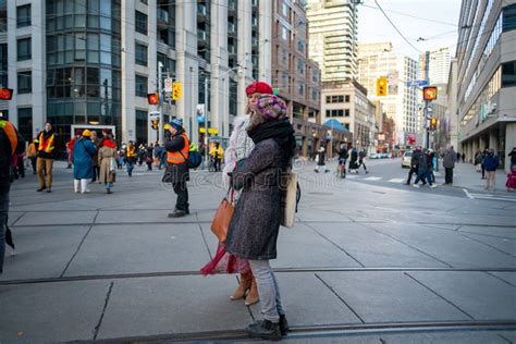 Toronto Anti Pipeline Protest In Solidarity With The Wet`suwet`en