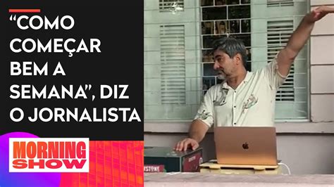 Zeca Camargo Faz Show A R Em Bar E Cena Viraliza Youtube