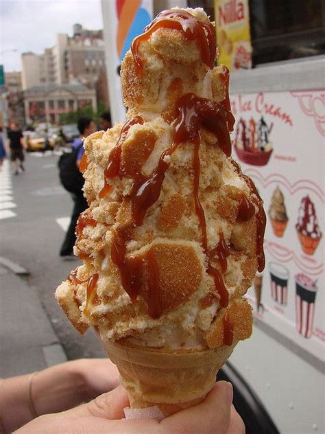 Big Gay Ice Cream Truck Caramel Cone Food New York Food Desserts