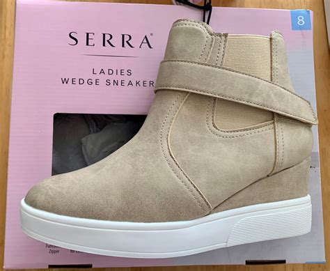 Serra Ladies Wedge Sneakers | Aldi Reviewer