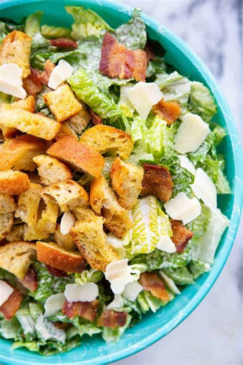 The Best Homemade Caesar Salad The Kitchen Magpie