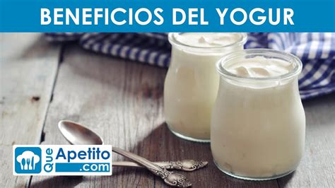 8 Propiedades Y Beneficios Del YOGUR QueApetito YouTube