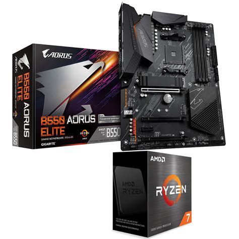 Kit Upgrade PC AMD Ryzen 7 5800X Gigabyte B550 AORUS ELITE Achat Kit