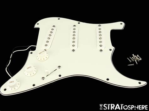 Fender Standard Strat LOADED PICKGUARD PICKUPS Stratocaster Guitar