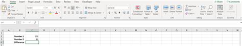 How To Calculate The Difference In Excel | SpreadCheaters