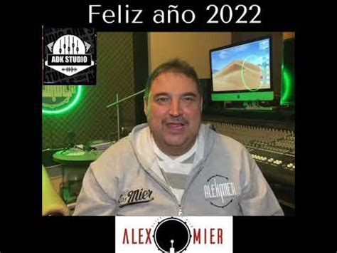 ALEX MIER BATERISTA DE LOS MIER TE DESEA UN FELIZ AÑO 2022 YouTube