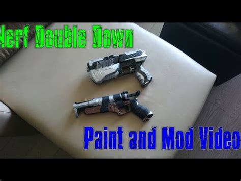 Nerf Double Down Paint And Mod RekAllTheThings YouTube