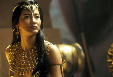 Celebrities Movies And Games Kelly Hu As Cassandra The Scorpion King Movie Stills 2002