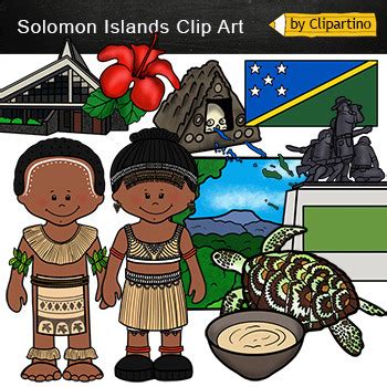 Solomon Islands Clip Art By Clipartino Tpt Hot Sex Picture