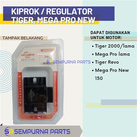 Jual Kiprok Regulator Tiger Mega Pro New Yamamoto Shopee Indonesia