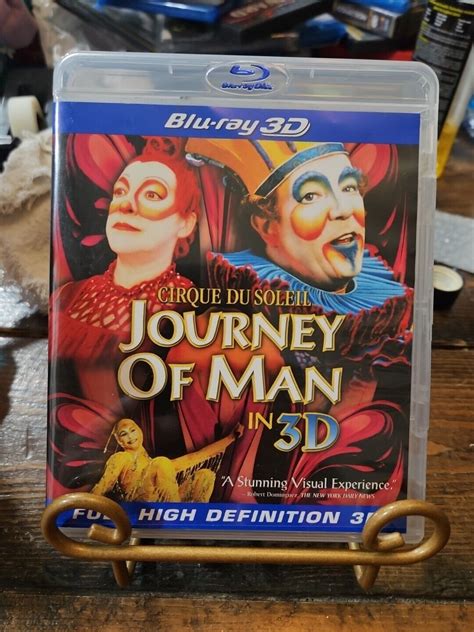 IMAX Cirque Du Soleil Journey Of Man Blu Ray Disc 2011 3D