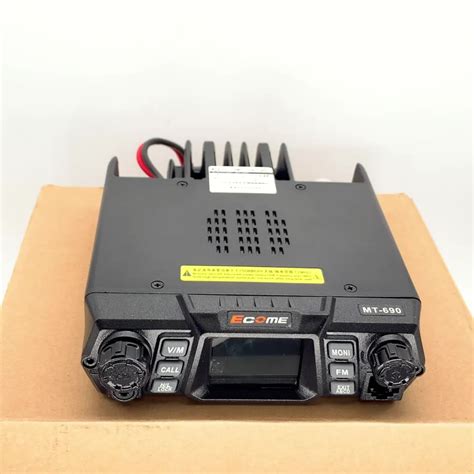 High Power 100w Ecome Mt 690 Vehicle Car Walkie Talkie Mobile Radio Communicator Base Station