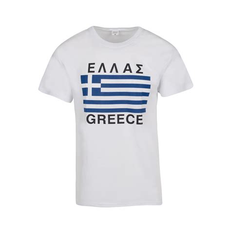 T Shirt Greek Flag Hermes Souvenirs