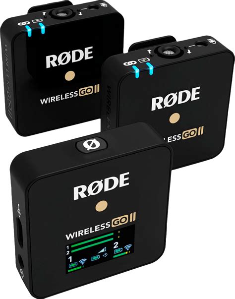 RØDE WIRELESS GO II Dual Channel Wireless Microphone System WIGOII