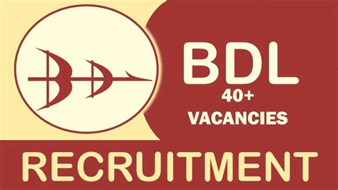 BDL Recruitment 2023 Notification Out For 40 Vacancies Check Posts