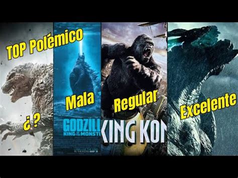 CUÁL Es La MEJOR PELÍCULA de MONSTRUOS GIGANTES TOP YouTube