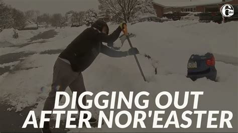 Residents Dig Out After Noreaster Dumps More Than 2 Feet Of Snow In Parts Of Pa Youtube