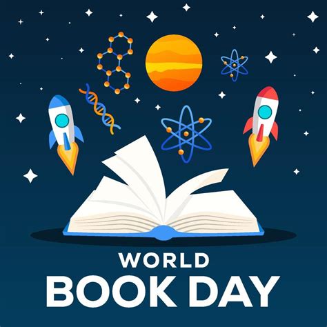 World Books Day Illustration In Flat Design 7000532 Vector Art At Vecteezy