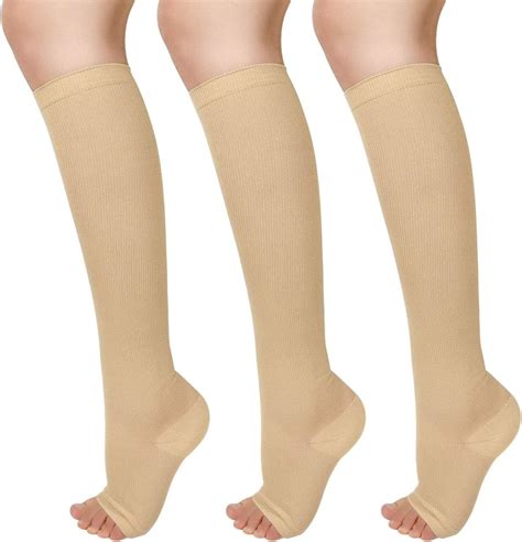 Compression Socks Pairs For Women Men Mmhg Toeless