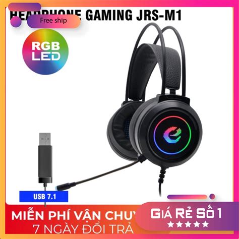 Tai nghe Gaming chữ e M1 tai nghe chụp tai có mic Jack Cắm USB âm