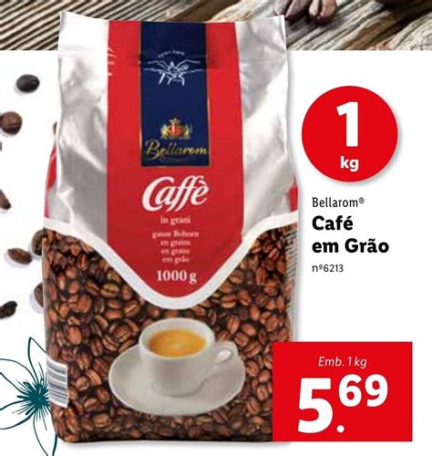 Promo O Bellarom Caf Em Gr O Kg Em Lidl