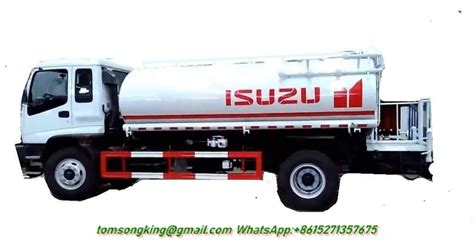 ISUZU FVR 4x2 12000L 16000L Water Tanker Truck For Sale Dong Runze