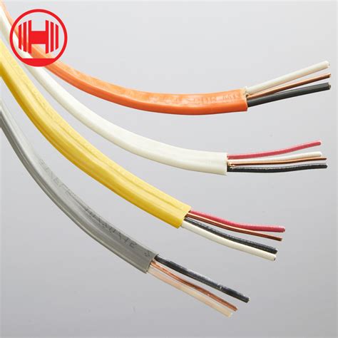 Thin Wire Flexible Coated Cable Electrical PVC Wiring And Cabling