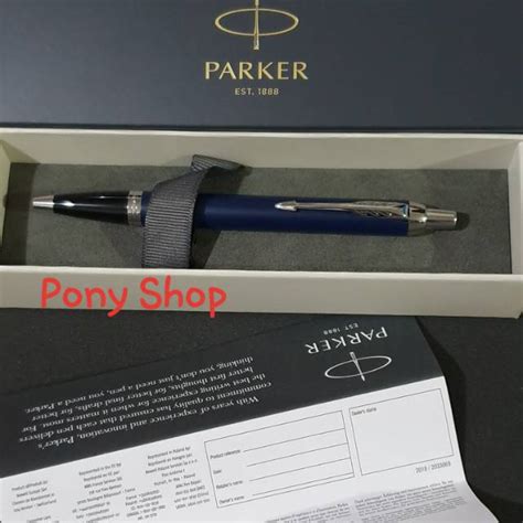 Jual Pulpen Parker Im New Royal Blue Ct Bp Original Free Grafir Nama