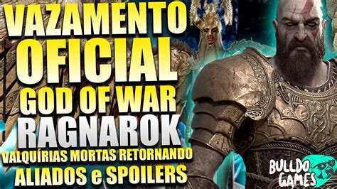 Vazamentos Oficiais De God Of War Ragnarok Valquirias Mortas