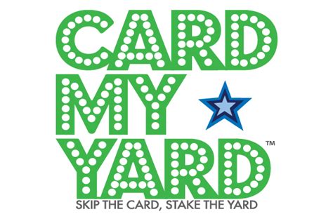 Card My Yard Card My Yard Is Your Yard Greeting And Yard Sign Rental