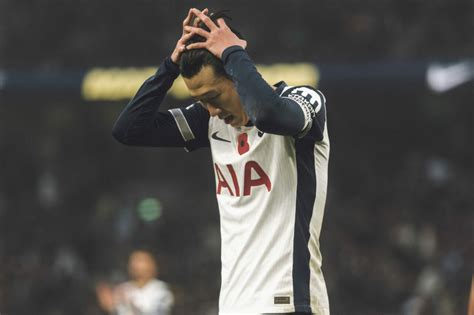 Heung Min Son Spurs Captain Admits I Feel Like I Let The Team Down